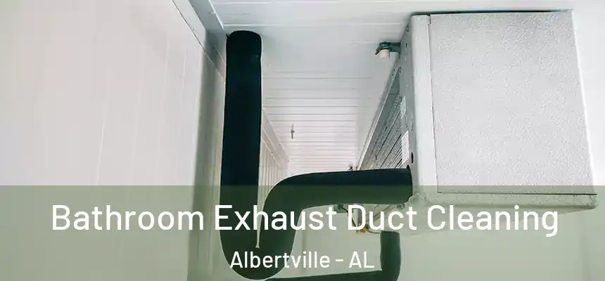  Bathroom Exhaust Duct Cleaning Albertville - AL